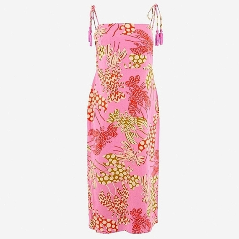 NWOT Rachael Zoe lobster print  Pink Dress